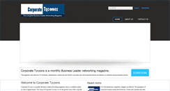 Desktop Screenshot of corporatetycoons.com