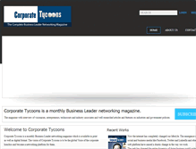 Tablet Screenshot of corporatetycoons.com